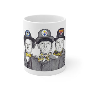 Three Stooges Pittsburgh Sports Mug
