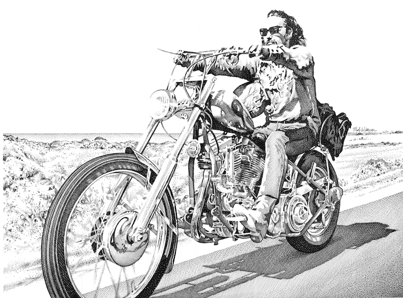 Bike Rider Poster