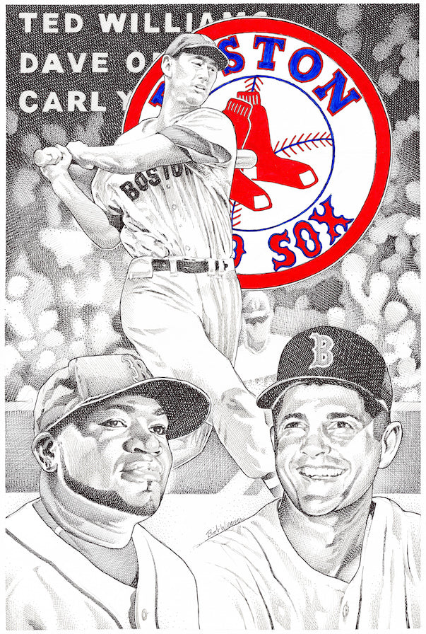Boston Red Sox Collage