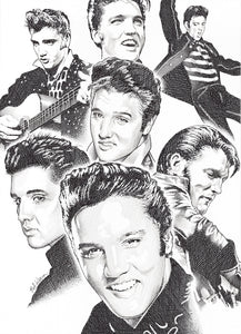 Elvis Presley Collage