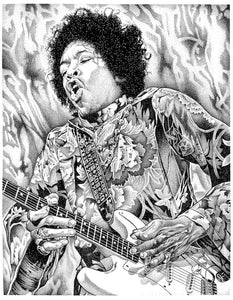 Jimi Hendrix Poster