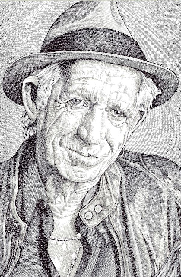 Keith Richards Rolling Stones Poster