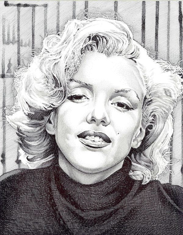 Marilyn Monroe Headshot Poster