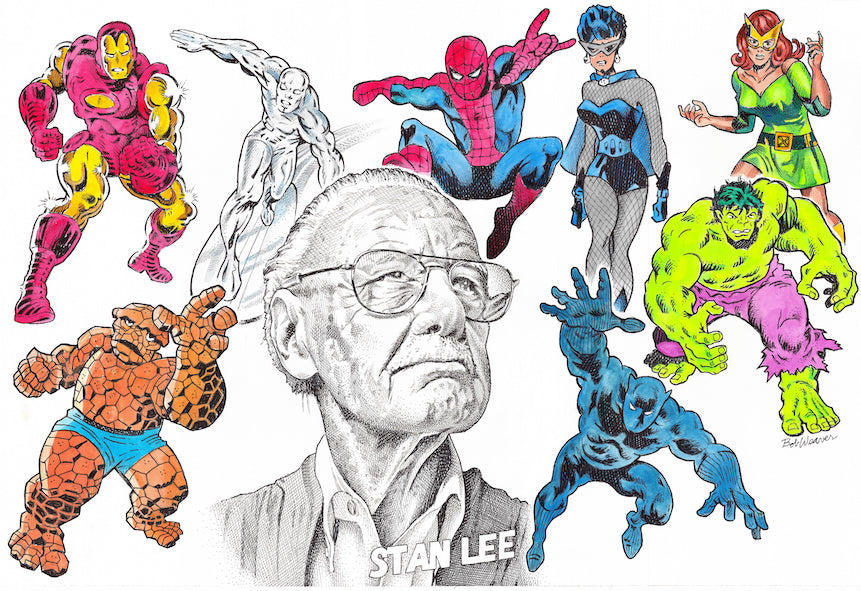 Stan Lee Collage