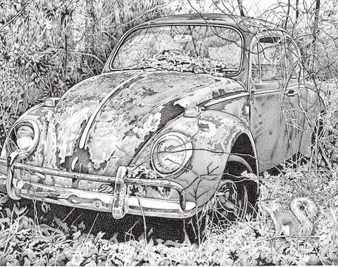 VW Bug Poster