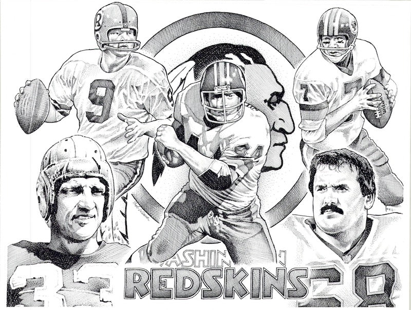 Washington Redskins Poster